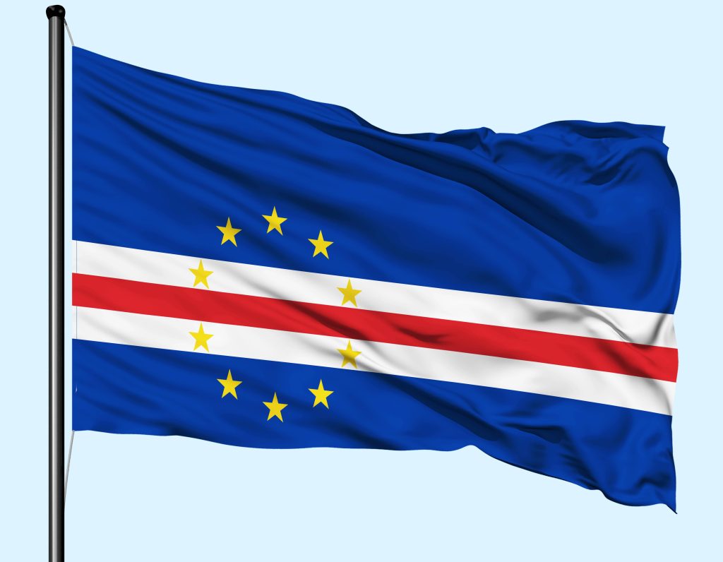 Yeşil Burun Adaları Gönder Bayrağı 